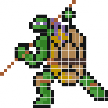 Fighting Turtle - Wall Decals - Stickaz
